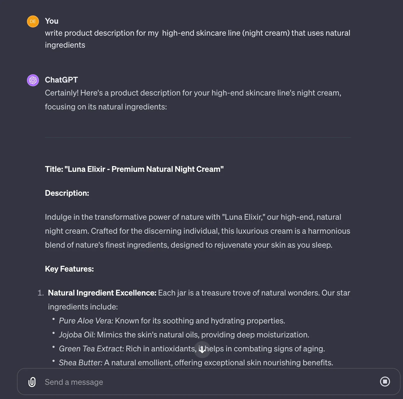 Cómo crear descripciones de productos con ChatGPT