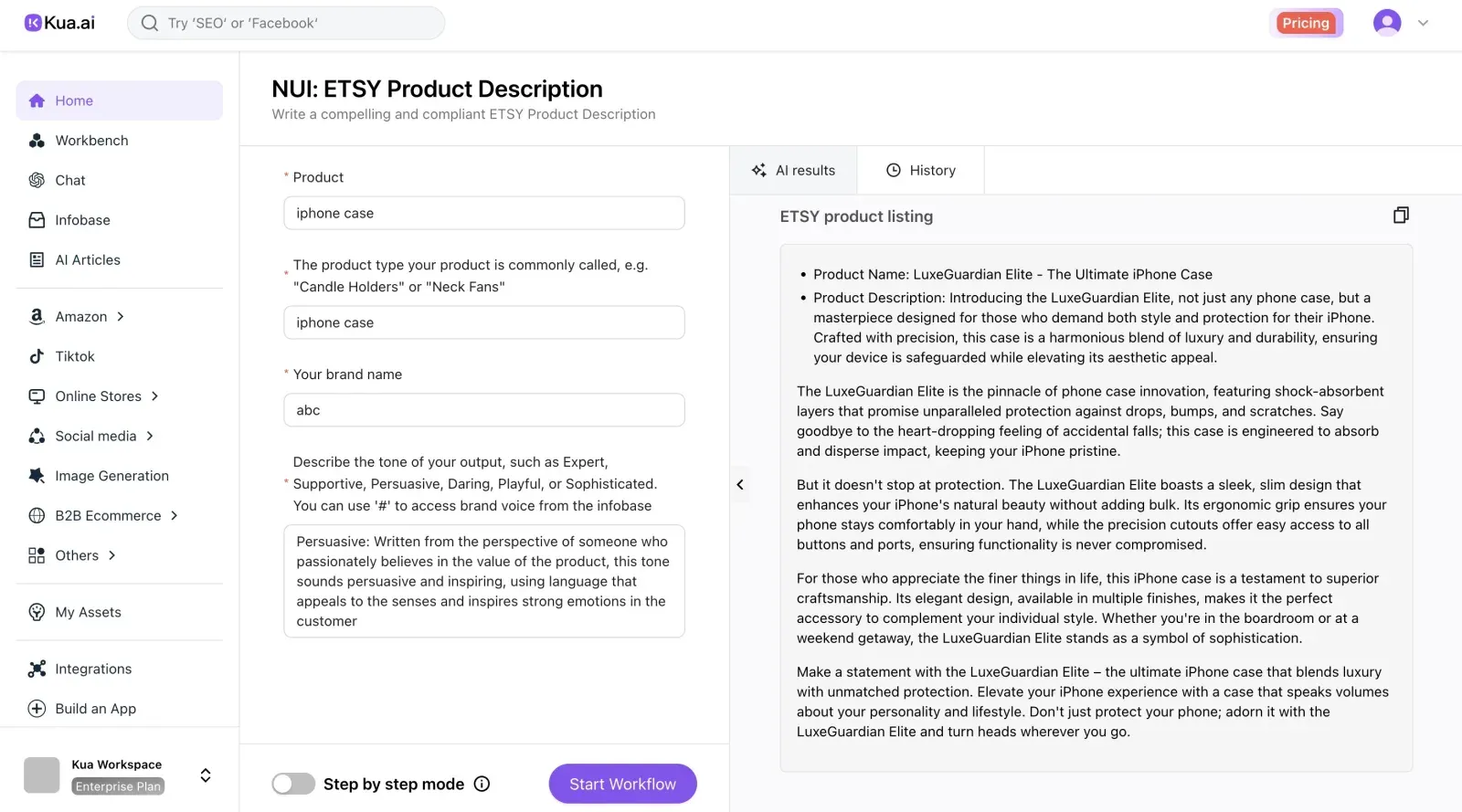 kua.ai ETSY Product Description