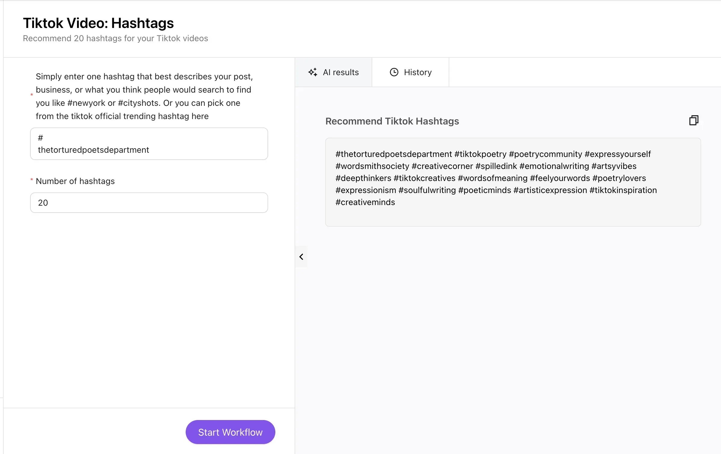 algorithm-friendly tiktok tag generator | kua.ai