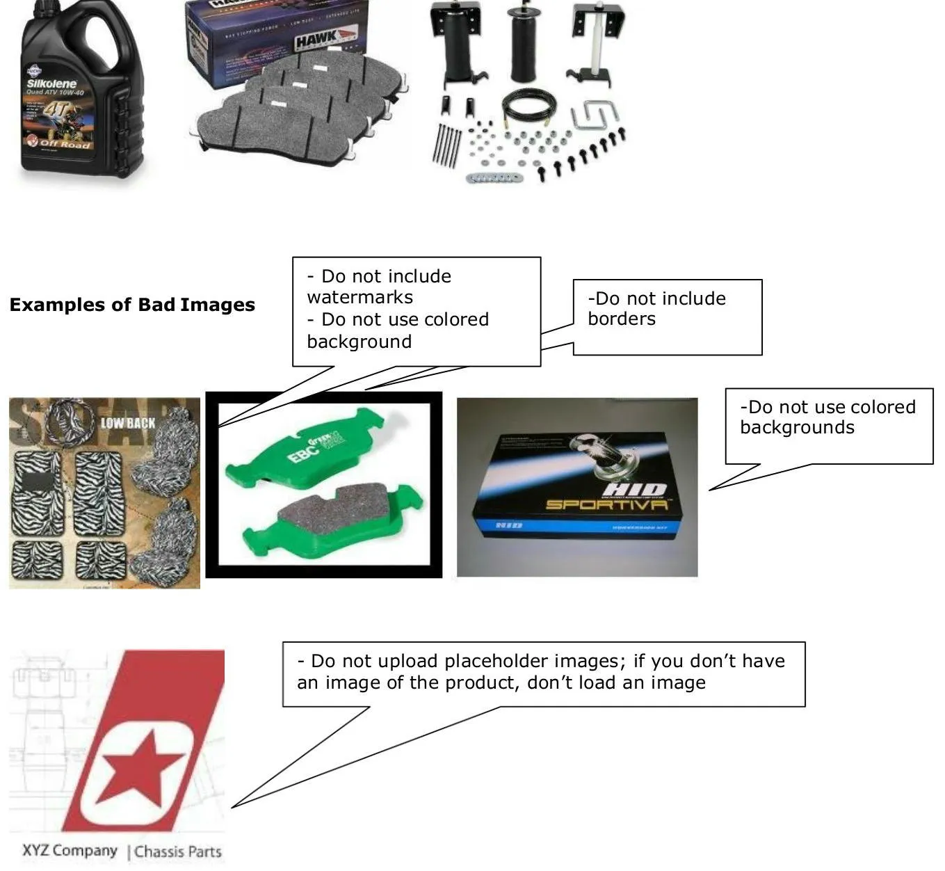 Amazon出品カテゴリースタイルガイド:自動車&パワースポーツ