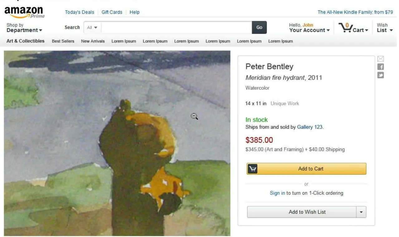 Amazon出品カテゴリースタイルガイド:ファインアート