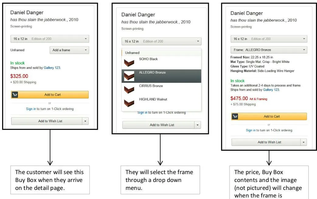 Amazon出品カテゴリースタイルガイド:ファインアート