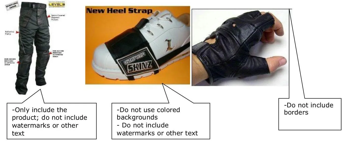 Amazon出品カテゴリースタイルガイド:モトサイクル&ATV