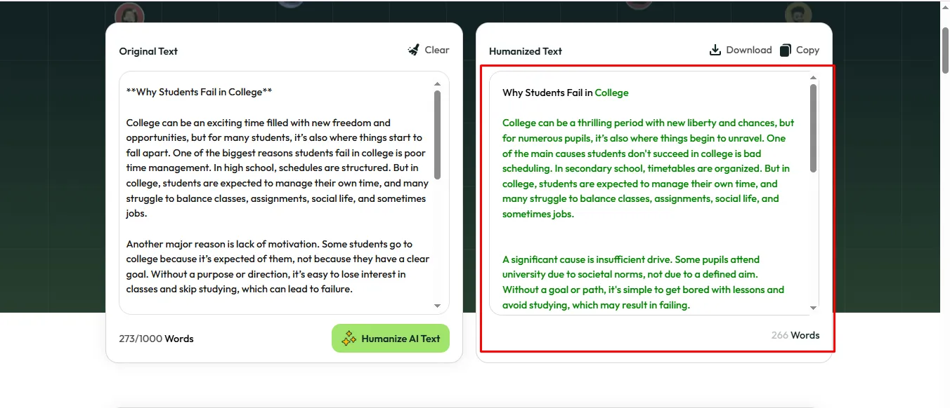 Reseña Aitohumantext.co 2025: ¿qué tan bien crea contenido humano?