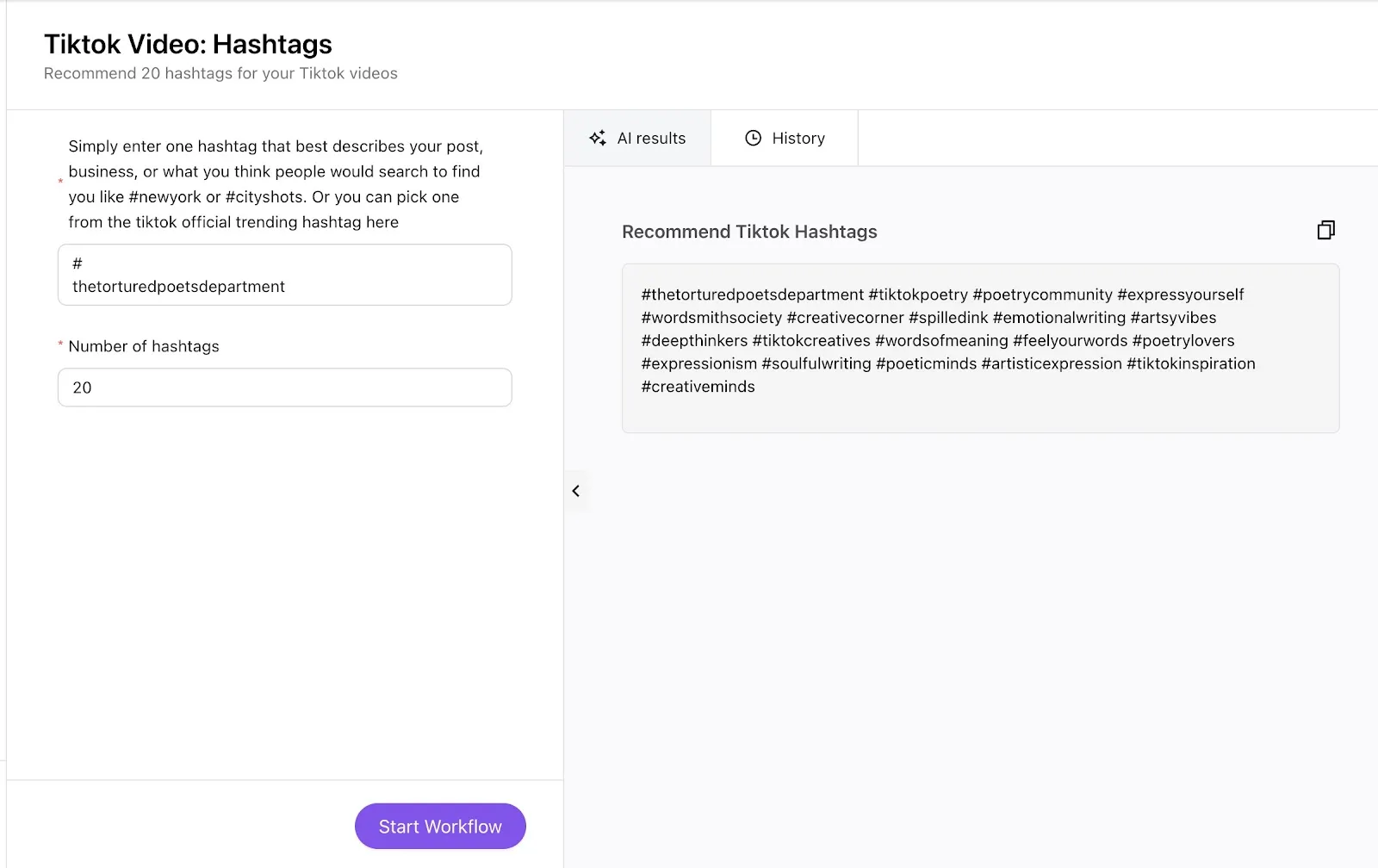 algorithm-friendly tiktok tag generator | kua.ai